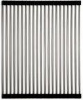 HOUZER RO-1800 - Stainless Steel Rolling Mat for Fireclay Workstation Sinks, Multipurpose Rack for Drying Dishes, Washing Fruit, or Holding Utensils, Durable Sink Accessory
