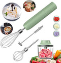 Handheld Frother,Coffee Stirrers Electric,Drink Frother Rechargeable Milk Frother, Handheld Milk Frother,Drink Mixer,Hand Mixer,Food Processor and Small Whisk,4-Speed,10Oz