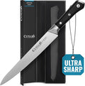 Cutluxe Turkey Carving Knife – 9" Carving Knife for Meat – Razor Sharp & Full Tang – High Carbon German Steel – Ergonomic Handle Design – Artisan Series