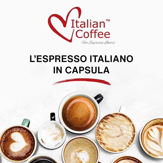 ITALIAN COFFEE FOR ESPRESSO LOVERS Italian Coffee capsules compatible with Verismo, CBTL, Caffitaly, K-fee systems (80 pods CORPOSO blend)