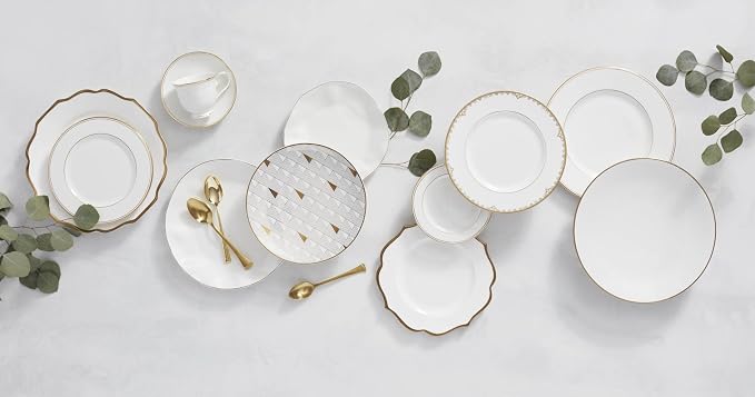 Lenox Blue Bay 4-Piece Set Dinner Plates, 6.40 LB