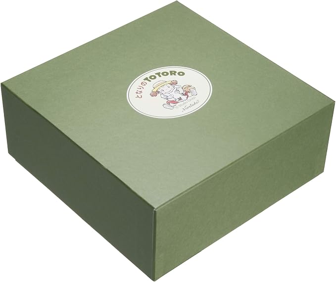 Noritake T97285A/4660-5 Milk Tea Cup & Saucer, 11.8 fl oz (325 cc), My Neighbor Totoro Gajimi Edition, Microwave Safe, 1 Guest, Bone China
