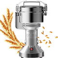 Electric Grain Mill 150g, Flour Grinder Mill Stainless Steel for Home, Counter Grain Grinder for Wheat, Rice, Wheat Berry, Corn, Herbs, Spices, Oats