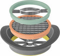 BergHOFF Leo All-in-1 Fruit and Vegetable Slicer Dicer Set, 19.5 x 18 x 6 cm, Multi-colour