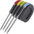 SafBbcue Meat Probe, 4-Pack Compatible with Weber iGrill and Connect Smart Grilling Hub, Waterproof, Compatible with iGrill 2, 3 or Mini