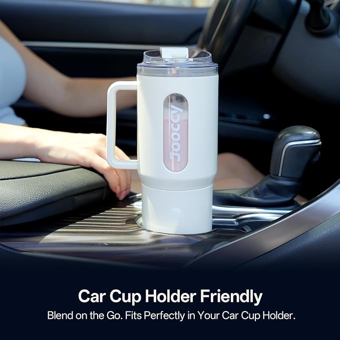 18oz Portable Blender, Cordless Travel Blender for Smoothie with Ice Crushing Blades, Auto Reverse Blending for Smoothie and Protein Shake