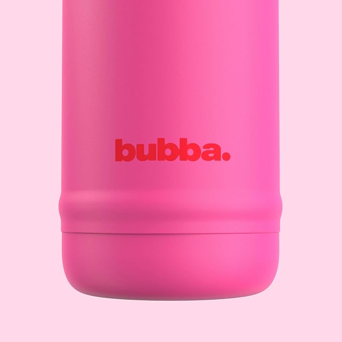 bubba 32 oz Dualsip Insulated Stainless Steel Water Bottle with Straw - Reusable, Leakproof, Lightweight, Dishwasher Safe, Lead-Free and BPA-Free, Flora Aura