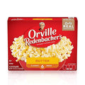 Orville Redenbacher’s Microwave Popcorn, Classic Butter Flavor, 2g Fiber Per Serving, 3.3 oz., 6-Count