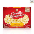 Orville Redenbacher’s Microwave Popcorn, Butter Flavor, 3g Fiber Per Serving, 3.29 oz., 6-Count (6 Boxes)