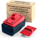 GRILL STRIPPER Bristle Free Grill Brush (Removable Sponge)