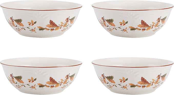 Pfaltzgraff Autumn Berry 16 Piece Dinnerware Set, Service for 4, Multi Colored