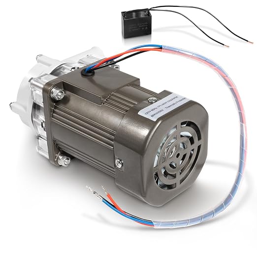 S-0730 Water Pump for Hoshizaki, S730 Ice Machine Motor Assembly, 14-Inch Cable and Plug, #M91X60S201