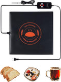 Bread Proofing Mat, Sourdough Hearting Mat, Sourdough Warming Mats with Thermostat Temperature Control, 13.9" x 13.9" Bread Proofer Dough Warmer for Home Kitchen Baking