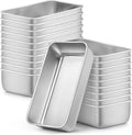 LIANYU 20 Pack Loaf Pans for Baking Bread, 9x5 Inch Bread Baking Pans, Stainless Steel Loaf Tin for Meatloaf, Banana Sourdough, Dishwasher Safe