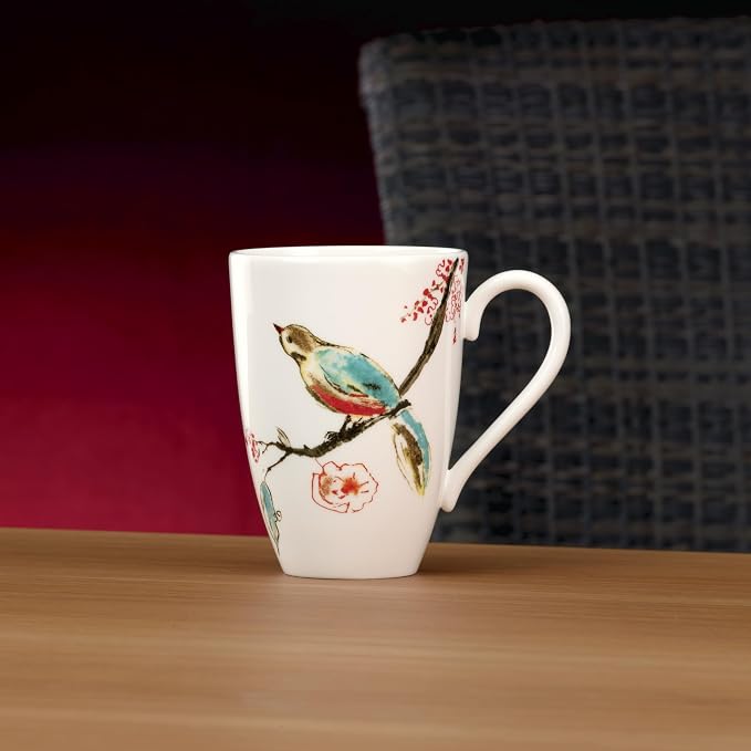 Lenox Simply Fine Chirp Mug, White -