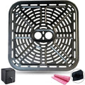 6.8QT Square Air Fryer Crisper Plate for COSORI Pro III Dual Blaze Air Fryers, Upgraded Air Fryer Grill Pan Plate Crisper Tray Griller Rack Grate Grid Insert Pan for 6.8QT COSORI Air Fryer