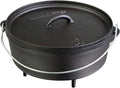 Camp Chef SDO10 10" Cast Iron Dutch Oven with Lid, Pre-Seasoned