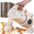 50oz Nut Milk Maker & Grinders, 10-in-1 Soy, Almond, Oat & Rice Milk Maker with 12 Stainless Steel Blades, Vegan Blender with Delay Start, Boil Water & Easy Self-Cleaning