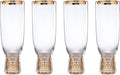 Lenox 897411 Tuscany Classics Gold Frost Flutes, Set of 4