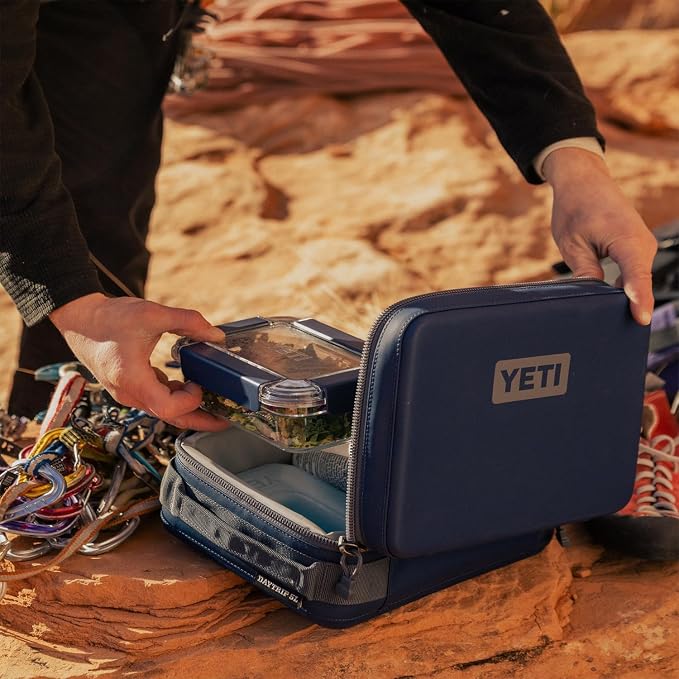 YETI Daytrip 5L Insulated Soft Cooler Lunch Box, Classic Navy
