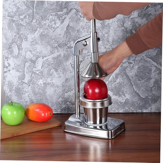 Stainless Steel Manual Citrus Juicer Machine Hand Press Cold Press Fruit Extractor