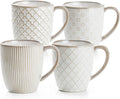 getstar Large Coffee Mugs 18 OZ Set of 4 with Big Handles, Father Day Gifts Ceramic Coffee Mug Microwave and Dishwasher Safe, Coffee Cups Ceramic