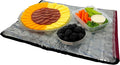 FlexiFreeze Party Mat Food Cooling Serving Platter – Buffet Display Chiller for Meat, Cheese, Fruit & Party Food Trays – Catering Supplies Cold Serving Mat Red (19" x 15")
