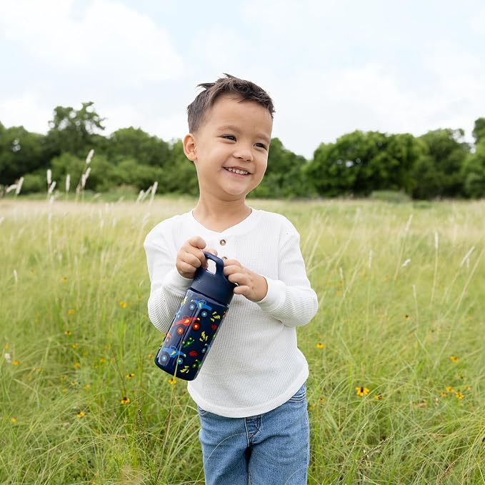 Simple Modern Wicked Kids Water Bottle with Straw Lid | 18oz Insulated Stainless Steel Kids Tumbler & Spill Proof Toddler Cup for School, Girls, Boys | Summit | Wicked Friends