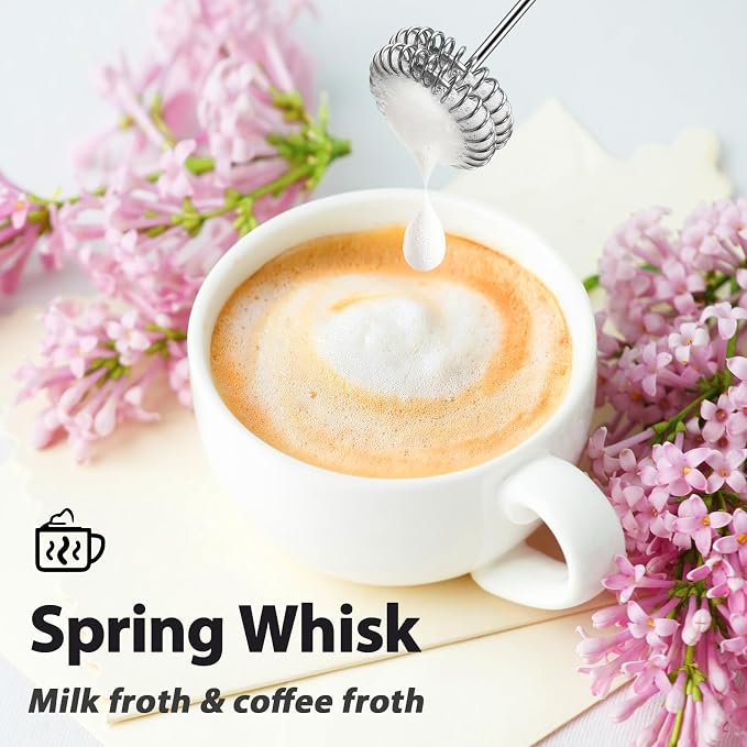 Purple+Blue Milk Frother Set