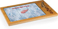 PICNIC TIME NHL unisex-adult NHL Icon Glass Top Cutting Board & Knife Set