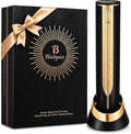 BLUBYEES Electric Wine Bottle Opener with Charging Base and Built-In Foil Cutter, Rechargeable Touch-Activated Automatic Corkscrew, Luxury Gift for Men and Women Wine Lovers