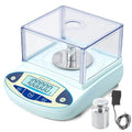 Lab Scale 500g x 0.001g, High Precision Analytical Balance with Digital Windshield. Electronic Gram Scale for Jewelry/Kitchen/Scientific Use, 11 Units Conversion, Portable Digital Scientific Scale
