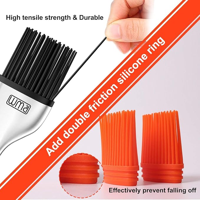 RWM Basting Brush & Dog Lion Mane Constume-Love BBQ, Love Dog