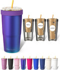 Frost Buddy Togo Buddy | 30 oz Stainless Steel Vacuum Insulated Tumbler | To Go Coffee Cup – Iced Coffee Cups, Iced Coffee Sleeve, Travel Mug, Thermal Cup for Hot & Cold Drinks, Dunkin Cup (Nebula)