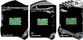 Smelly Proof Reusable Food Storage Container Bags Bundle - USA-Made, NO PEVA & BPA FREE, Easy Clean Dishwasher-Safe Freezer Bags, NO SMELL Triple Zip BLACK 4 mils FLAT, Pack of 25
