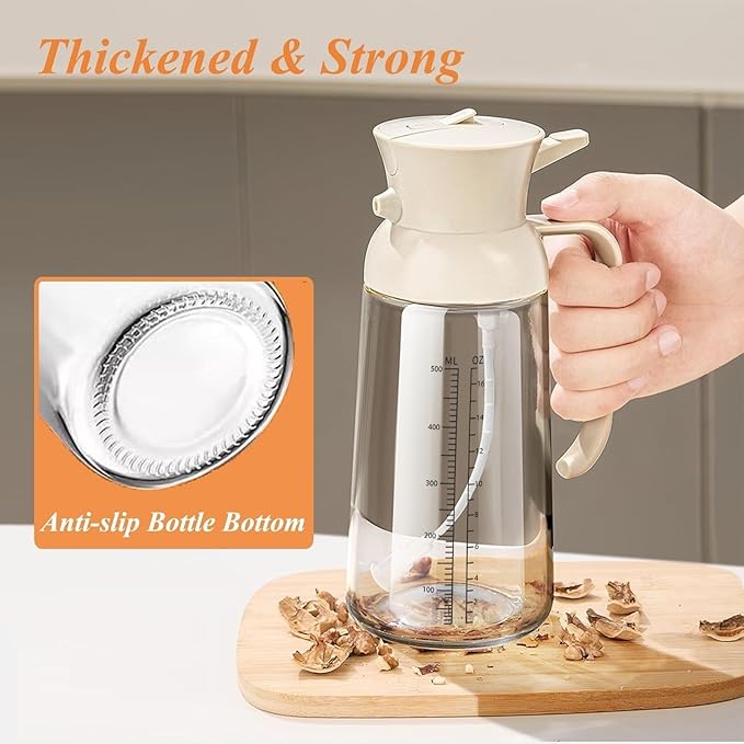 Olive Oil Dispenser Bottle Oil Sprayer Sprayers Household Olive Oil Dispenser Suitable For Air Fryer Salad Barbecue Oil Sprayer For Cooking(White)