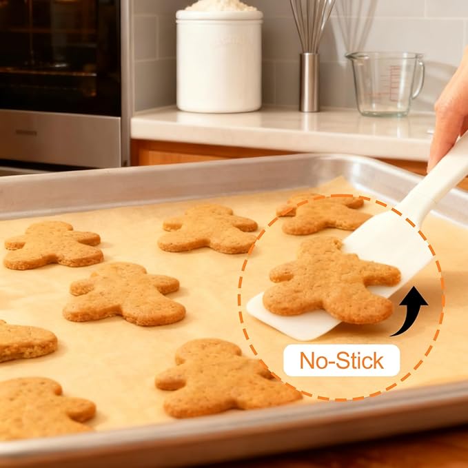 400 Pack Parchment Paper Sheets, 12 x 16 Inch No-Stick Pre-Cut Baking Paper Sheets, Half Sheet Parchment Paper for Cooking, Grilling, Steaming, Oven, Air Fryer, Microwave