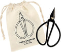 Santa Barbara Design Studio Kitchen Herb Shears Garden Scissors Herb Snipper, 5" Long, Black