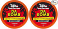 Java Factory Coffee Pods High Caffeine Coffee Compatible with K Cup Brewers Including 2.0,Da Bomb Extra Bold Double Caffeinated,80 Count (Pack of 2)