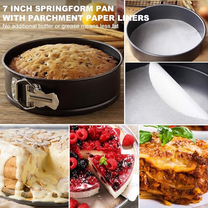 Sugaroom 101 PCS Pressure Cooker Accessories Set Compatible with Instant Pot Accessories 6 qt 8 quart - 2 Steamer Baskets, Springform Pan, Egg Rack, Egg Bites Mold, Steamer Rack and More