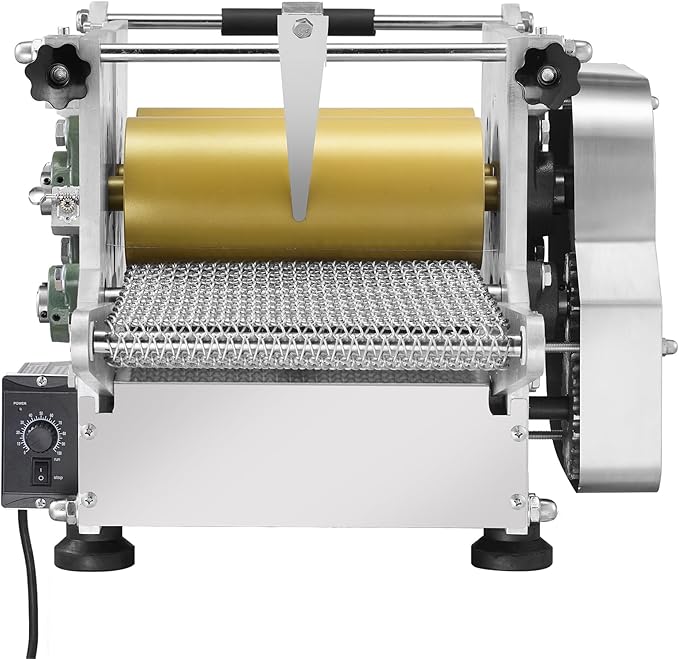VEVOR Electric Tortilla Maker, 5.5 Inch Diameter Automatic Corn Tortilla Making Machine with Non-Stick Coating, Electric Chapatti Machine Suitable for Produce Sopes Gorditas Roti Pita Tortilla Pizza