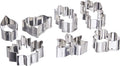 Ateco 7 pc Stainless Steel Leaf Cutter Set