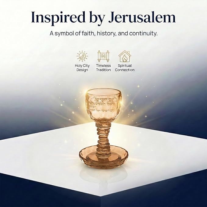 Kiddush Cup and Tray (Set 9)