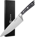 PAUDIN 8-Inch Chef's Knife – Ultra-Sharp High Carbon Stainless Steel Blade, Ergonomic Handle, Professional Quality Kitchen Knife in Gift Box for Home & Restaurant Use
