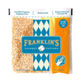 Franklin's Gourmet Popcorn All-In-One Popcorn Packs for Popcorn Machine - 2oz Pack of 10 - Packs of Organic Corn Kernels with Buttery Salt & Oil | Made in USA