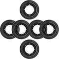 6 Packs 5.5'' Lazy Susan Hardware,Heavy Duty 5/16''Thick Turntable Bearing Swivel Pate for Rotating Table, Book Case, Serving Tray, Corner Shelves, Kitchen, DVD Tower, Shoe Rack, Black