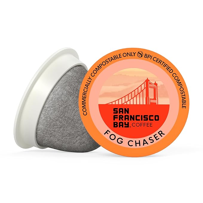 San Francisco Bay K-Cup Coffee Pods, Fog Chaser (36 ct), Medium-Dark Roast, Single-Serve Coffee Pods