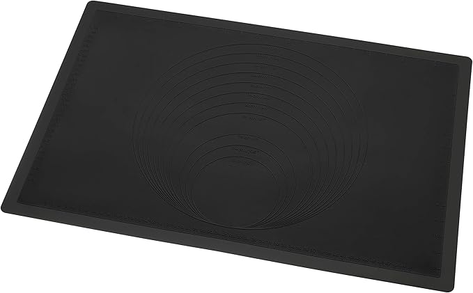 Lurch Germany Flexiform 15.7 x 23.6 Inch Silicone Baking Mat, Black