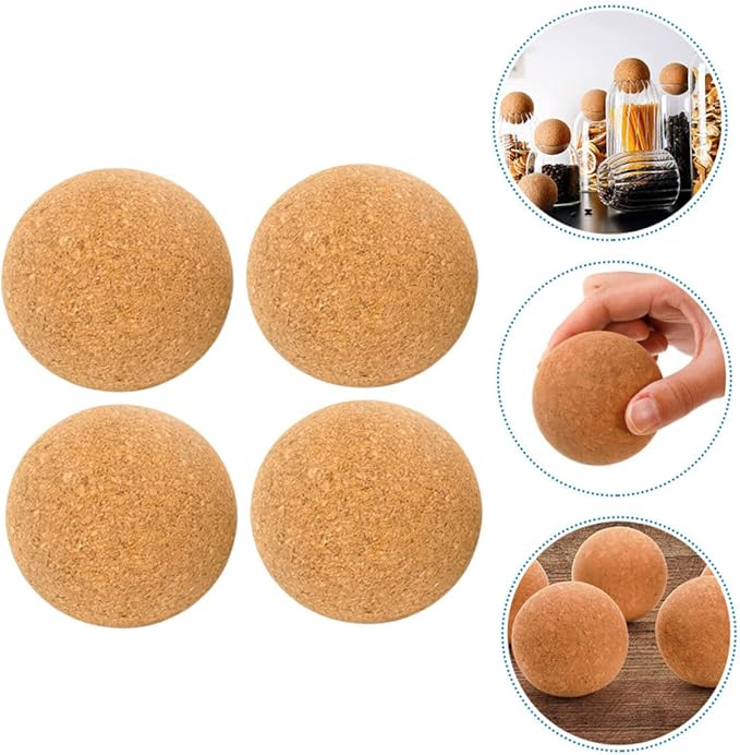8pcs Replaceable Jug Stoppers Convenient Cork Wine Stoppers for Daily Use Natural Color and Non-rusting Decanter Supply for Wine