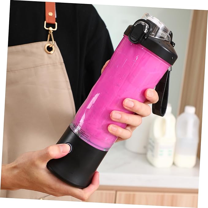 ULTECHNOVO Juicer Compact Fruit Mixer with Flap Top Design for Quick Juicing for Travel Gym Office and Home Use Lightweight and Easy to Operate